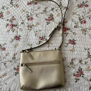 Kate Spade Gold Crossbody